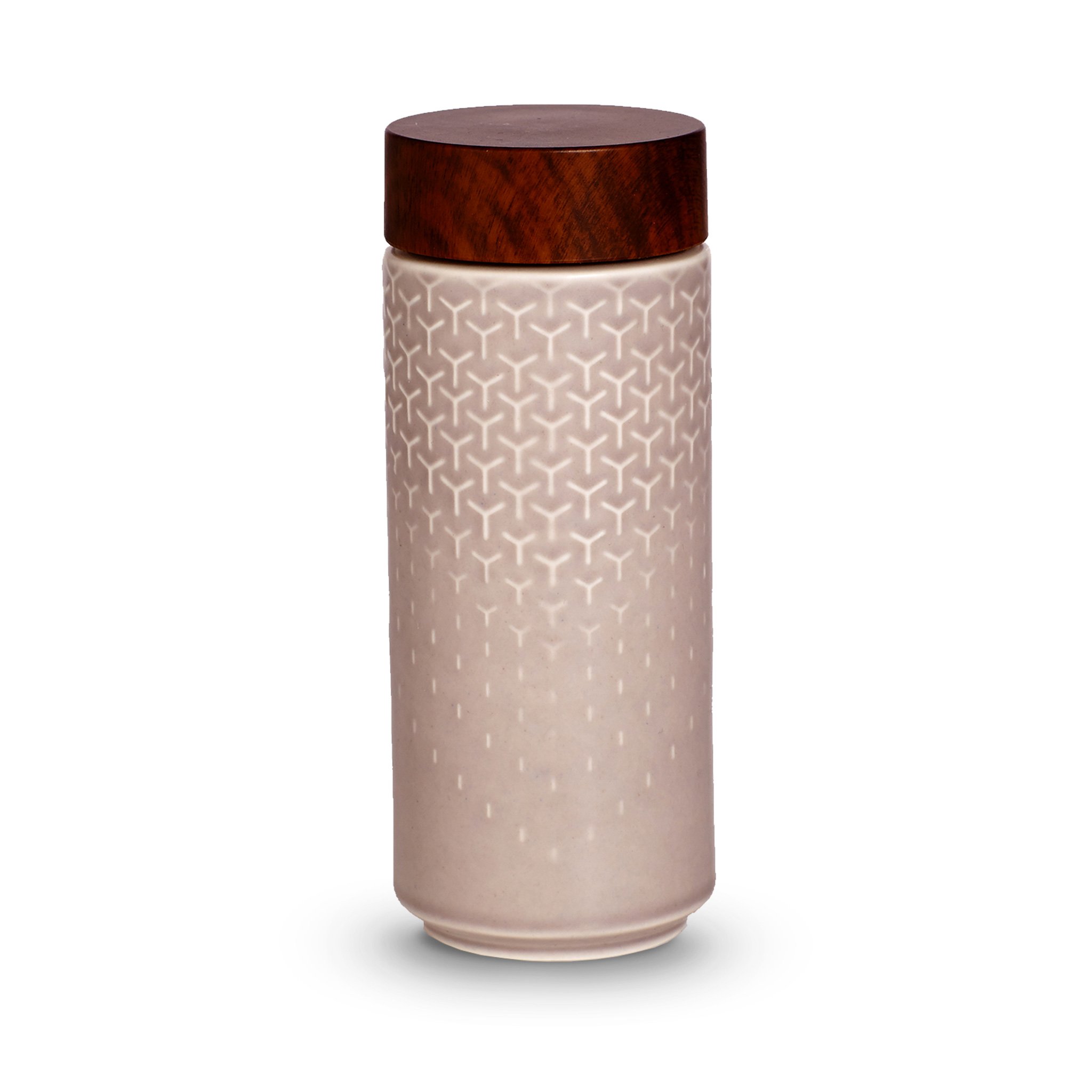 Arrow Ceramic Tumbler featuring vibrant street art-inspired design with tourmaline technology for enhanced flavor.