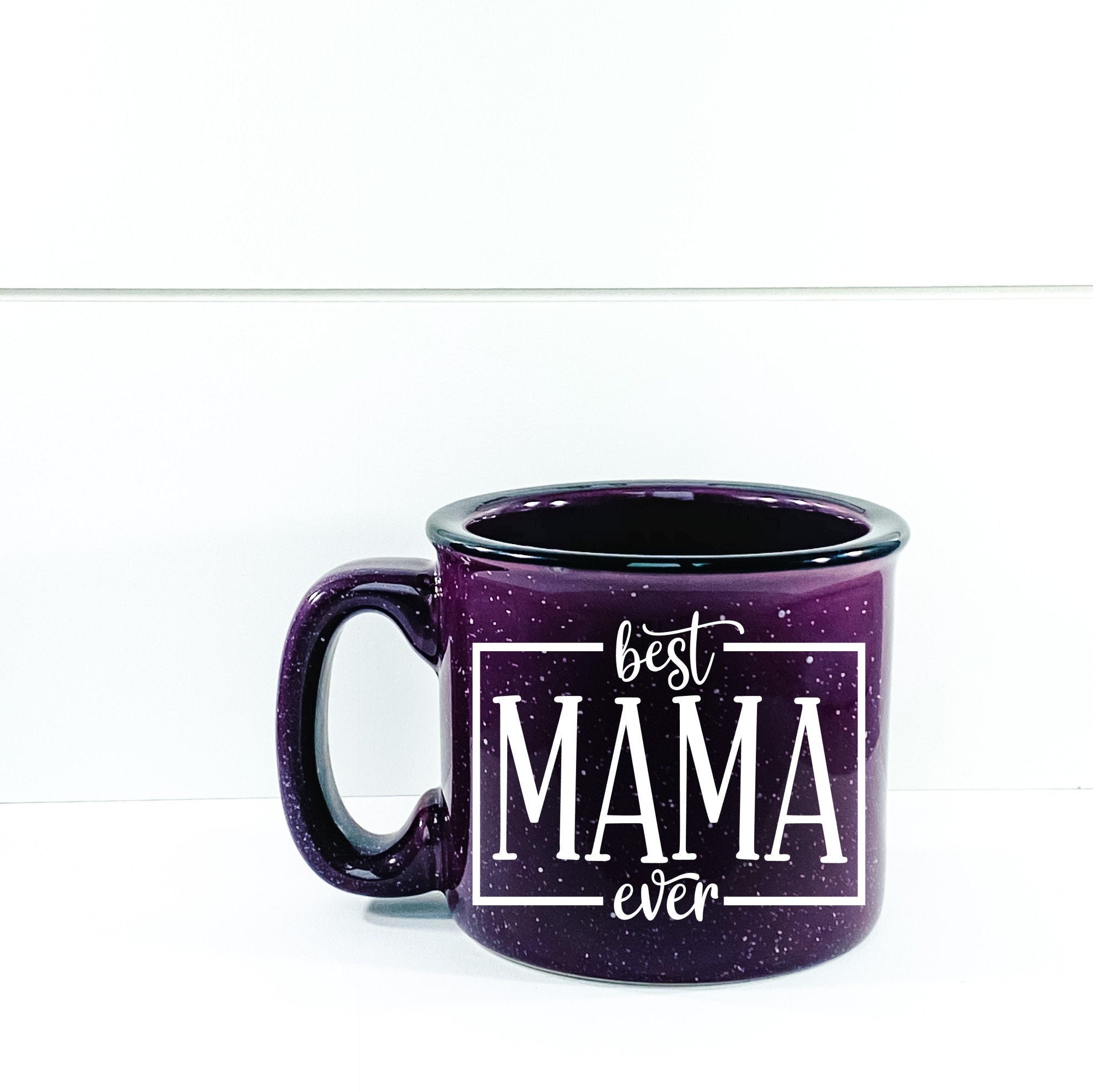 Best Mama Ever Campfire Mug with a vibrant design, perfect for cozy drinks.