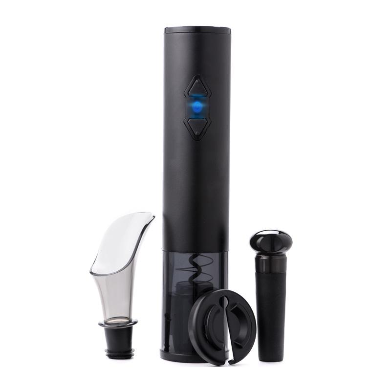 High Quality USB Charging Electric Bottle Opener made of durable ABS material, featuring a sleek design and USB charging port for easy recharging.