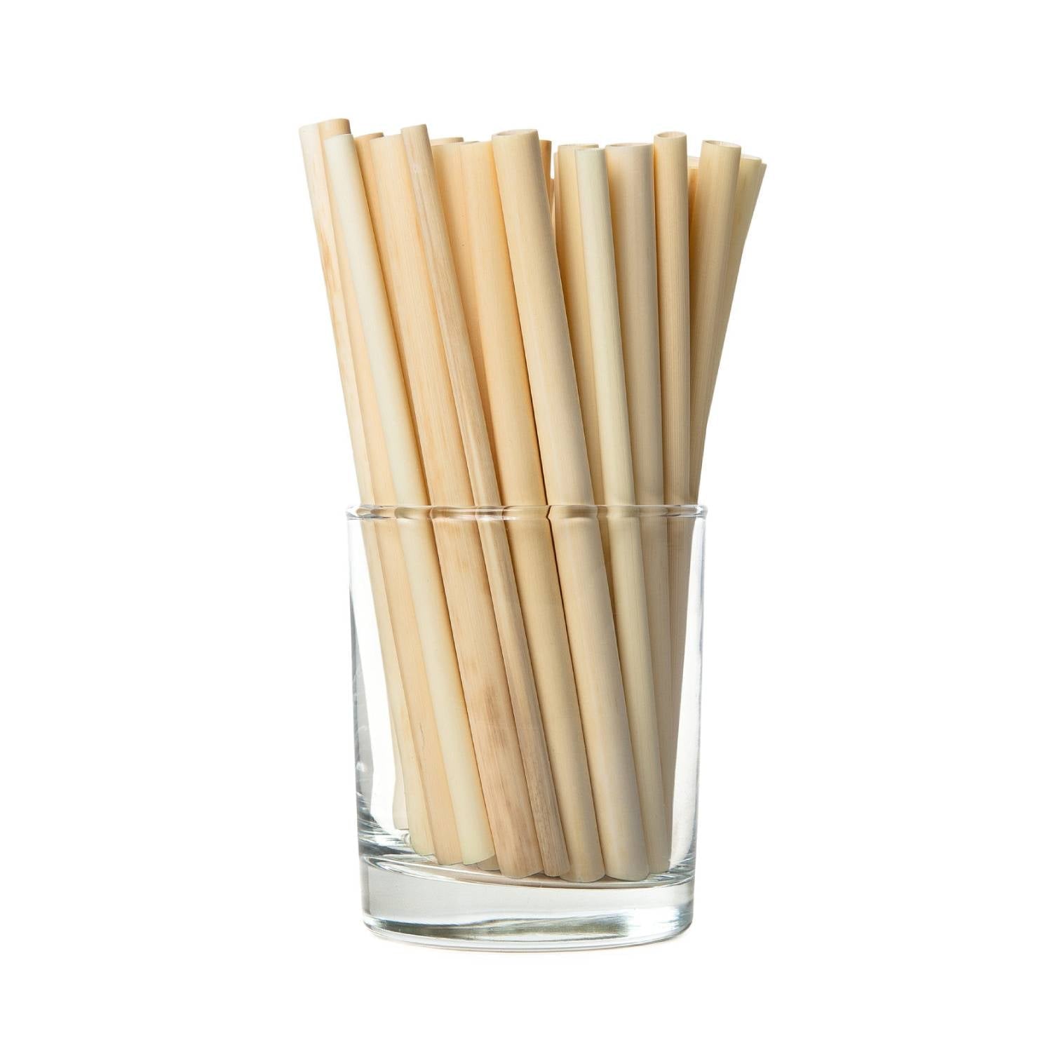 A pack of REED STRAWS S - SLIM SHORT made from natural reed, showcasing their eco-friendly design and slim profile.