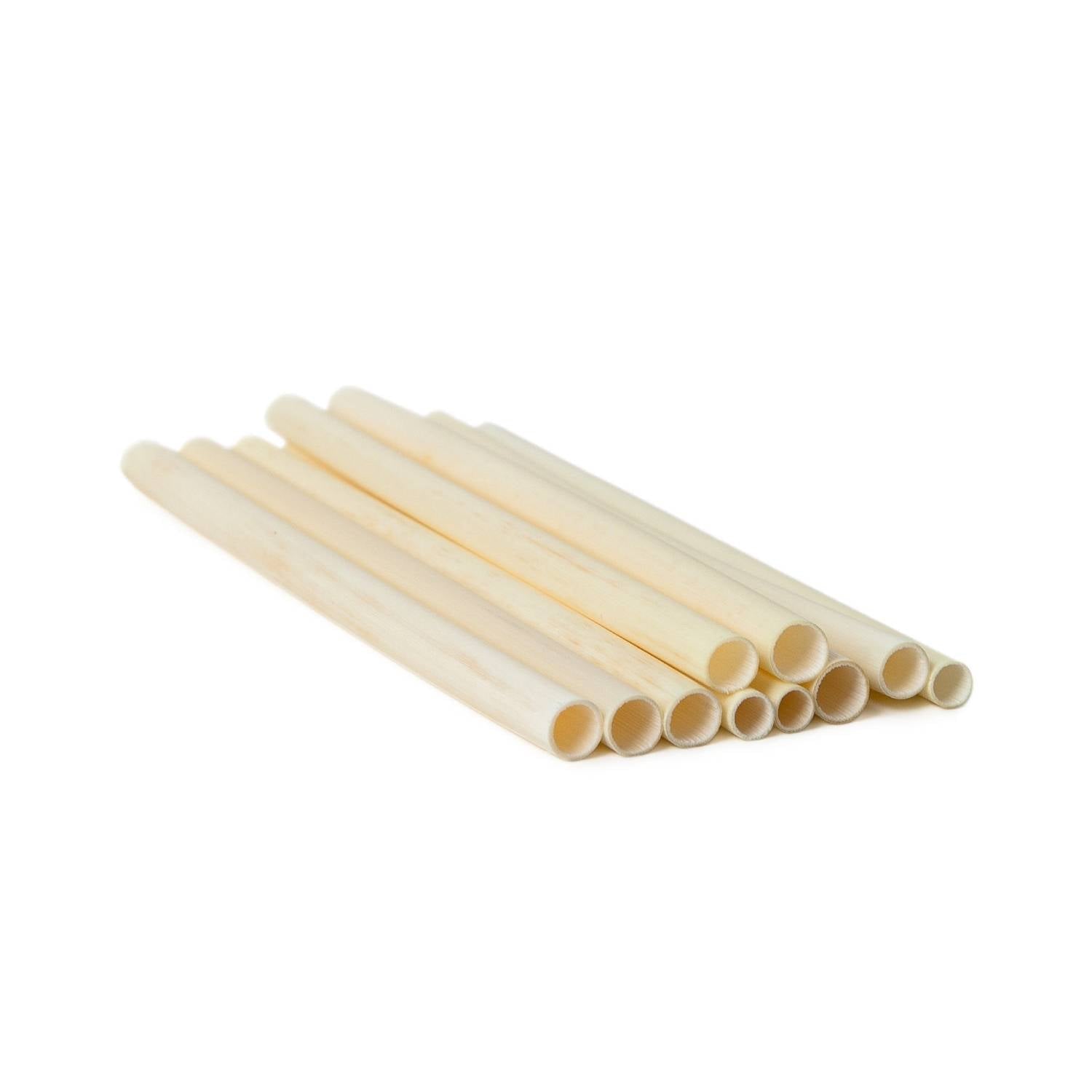 A pack of REED STRAWS S - SLIM SHORT made from natural reed, showcasing their eco-friendly design and slim profile.