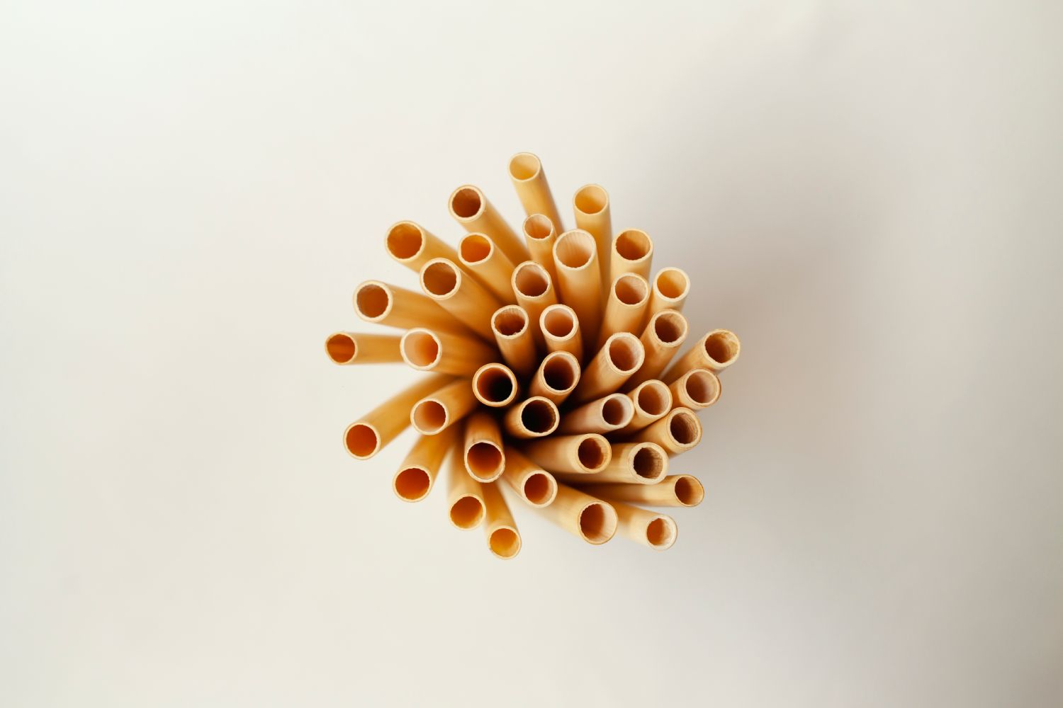 REED STRAWS XL - EXTRA LARGE made from natural reed, perfect for bubble tea and other beverages, showcasing their eco-friendly design.