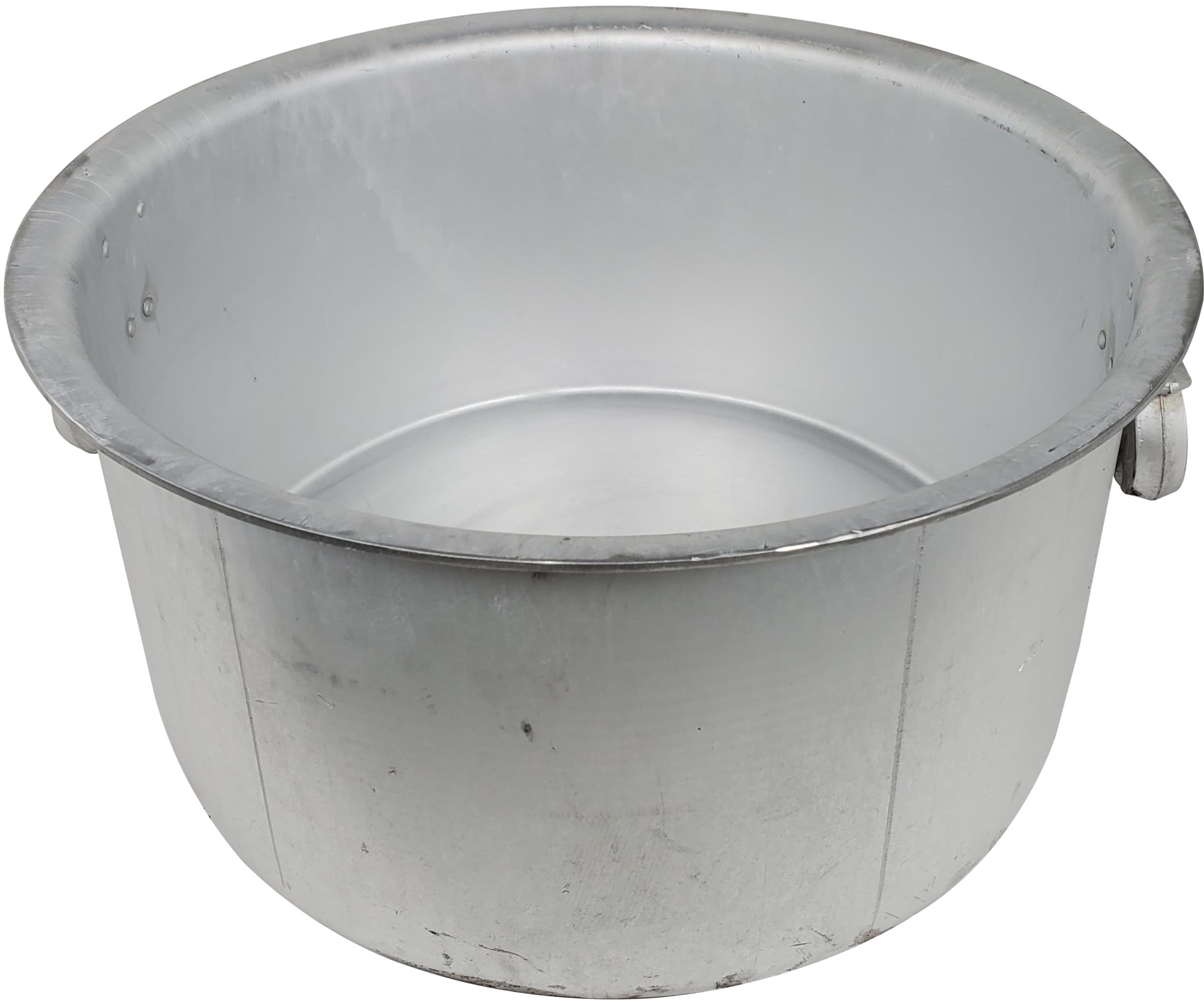 100L Heavy Duty Commercial Sauce Pot with sturdy handles and a large capacity, ideal for professional kitchens.