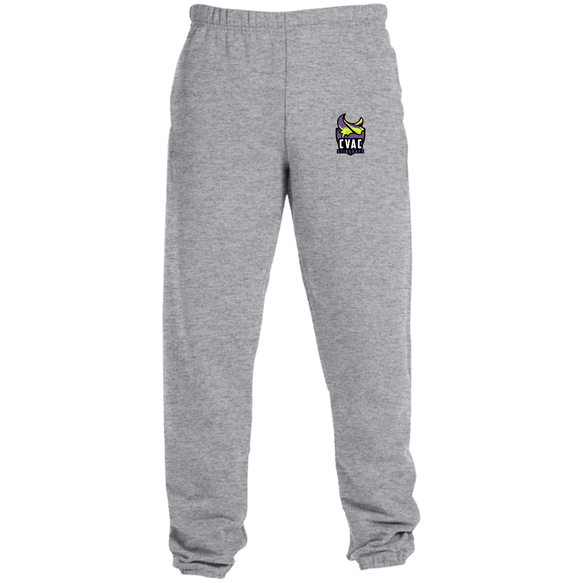 4850MP Sweatpants with Pockets in a cozy fleece material, featuring an elastic waistband and side entry pockets.