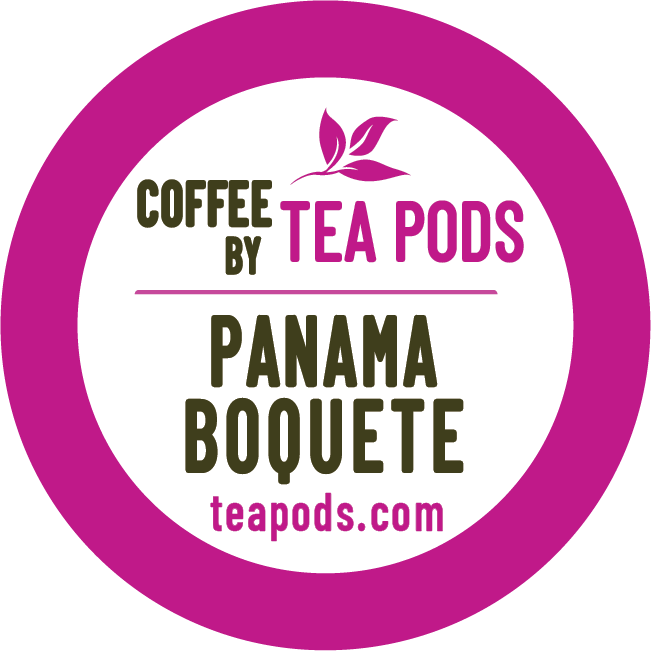 A pack of Coffee Pods Panama Boquete, featuring 12 K-Cup compatible coffee pods with a rich and aromatic flavor profile.