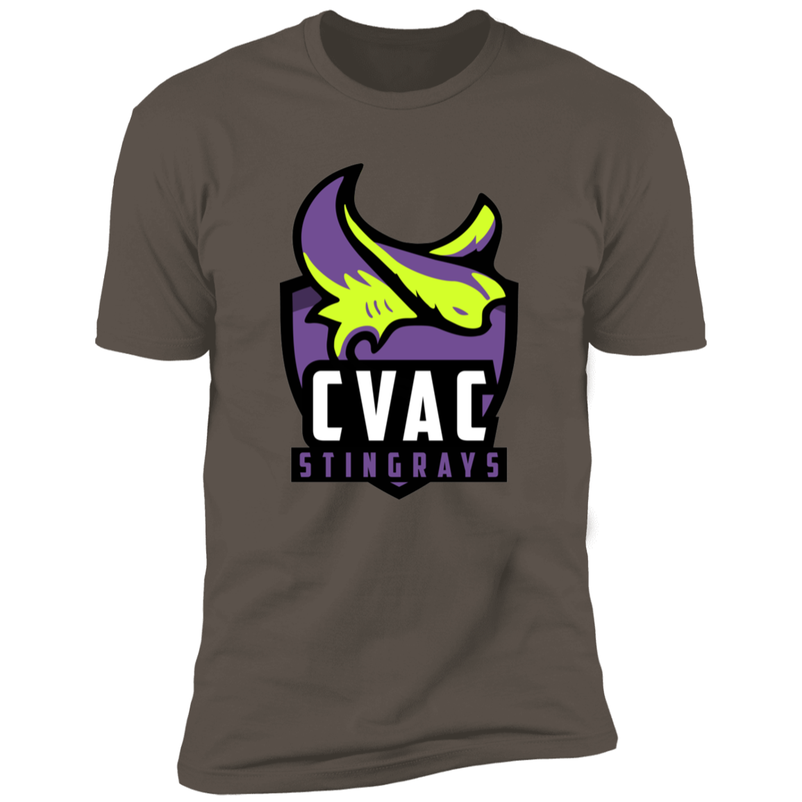 CVAC NL3600 Premium Short Sleeve T-Shirt in Heather Gray, showcasing its soft fabric and stylish design.