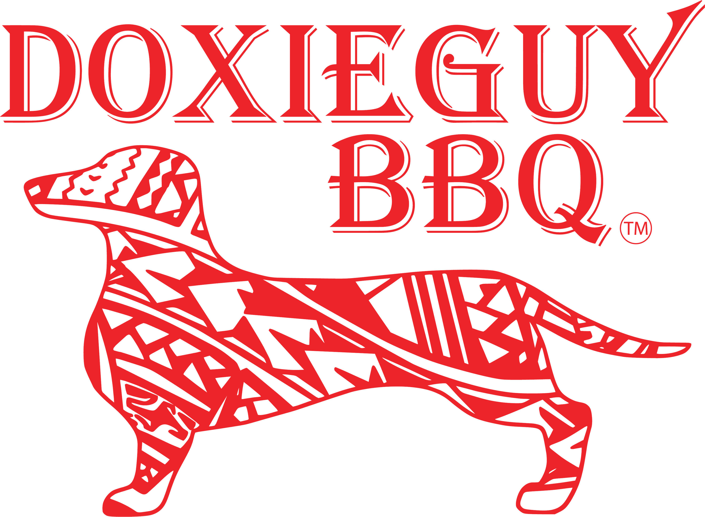 DoxieGuy BBQ Gift Card featuring a vibrant design with BBQ sauces and rubs imagery.