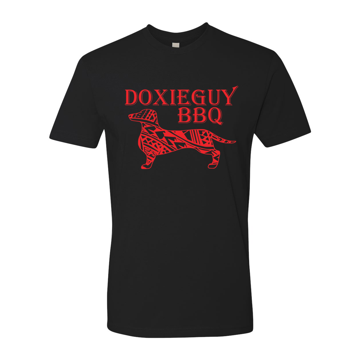 DoxieGuy BBQ Premium Short Sleeve Crew in a stylish design, made from soft, durable cotton, perfect for BBQ enthusiasts.