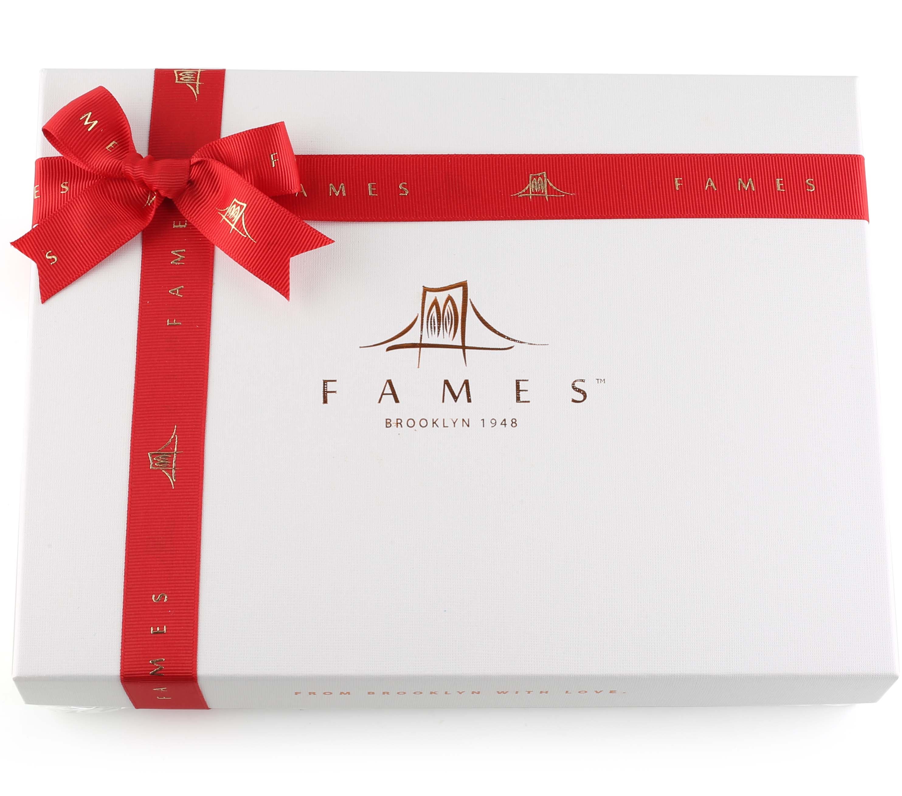 Luxury Box of Assorted Chocolates featuring six gourmet flavors in an elegant presentation.