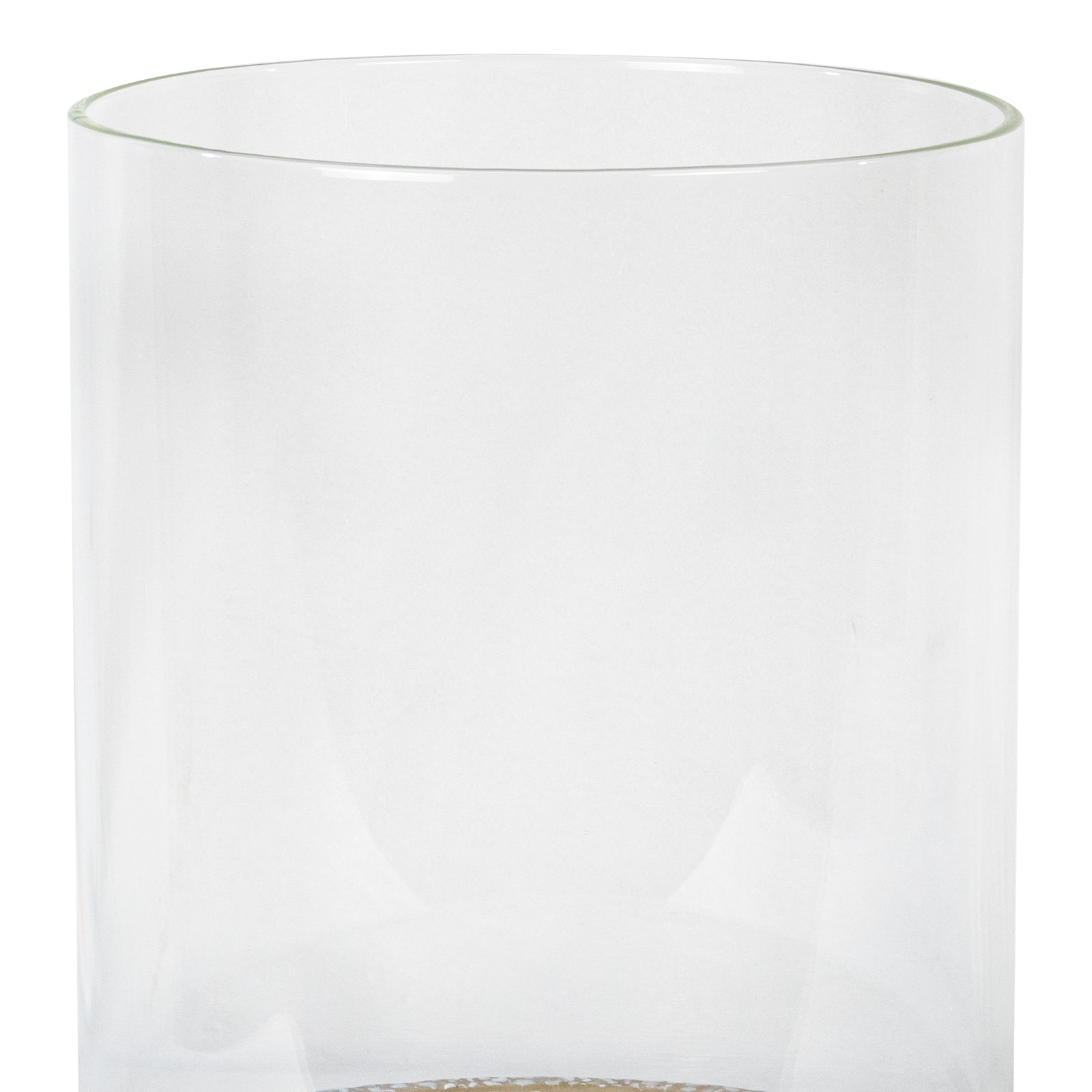 Marcello Terrazzo Hurricane Large featuring unique terrazzo design and tall glass tunnel, perfect for home decor.