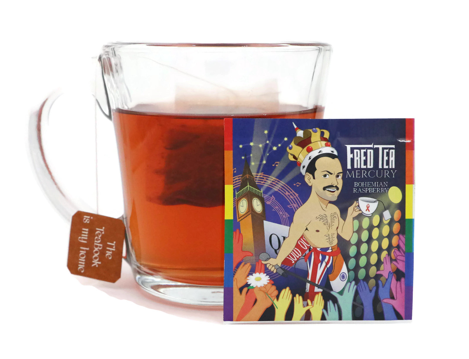 Men of IngenuiTEA Tea Sampler featuring various tea blends inspired by famous innovators, packaged in a stylish gift cube.