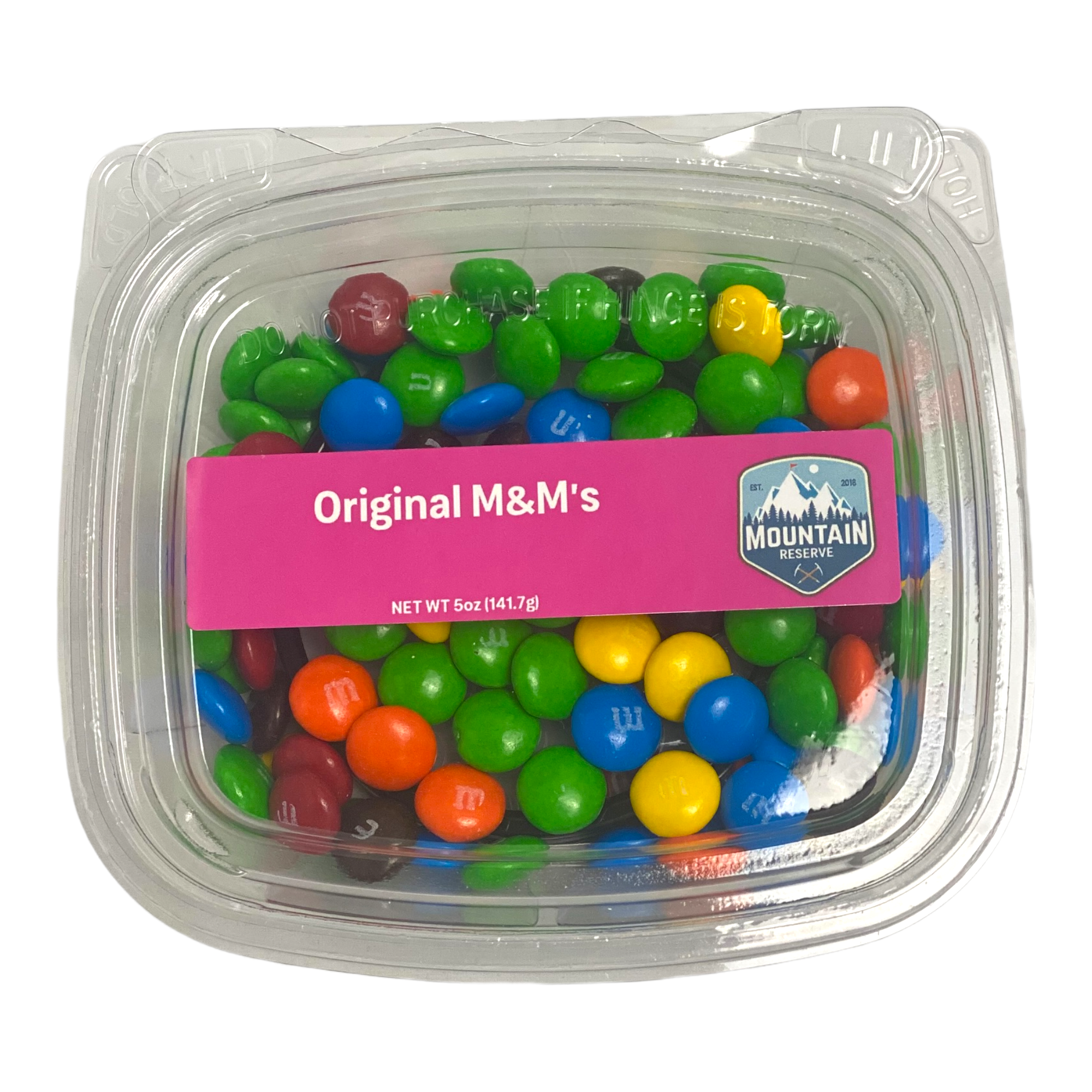 A 6oz package of Original M&Ms featuring colorful candy-coated chocolate pieces.