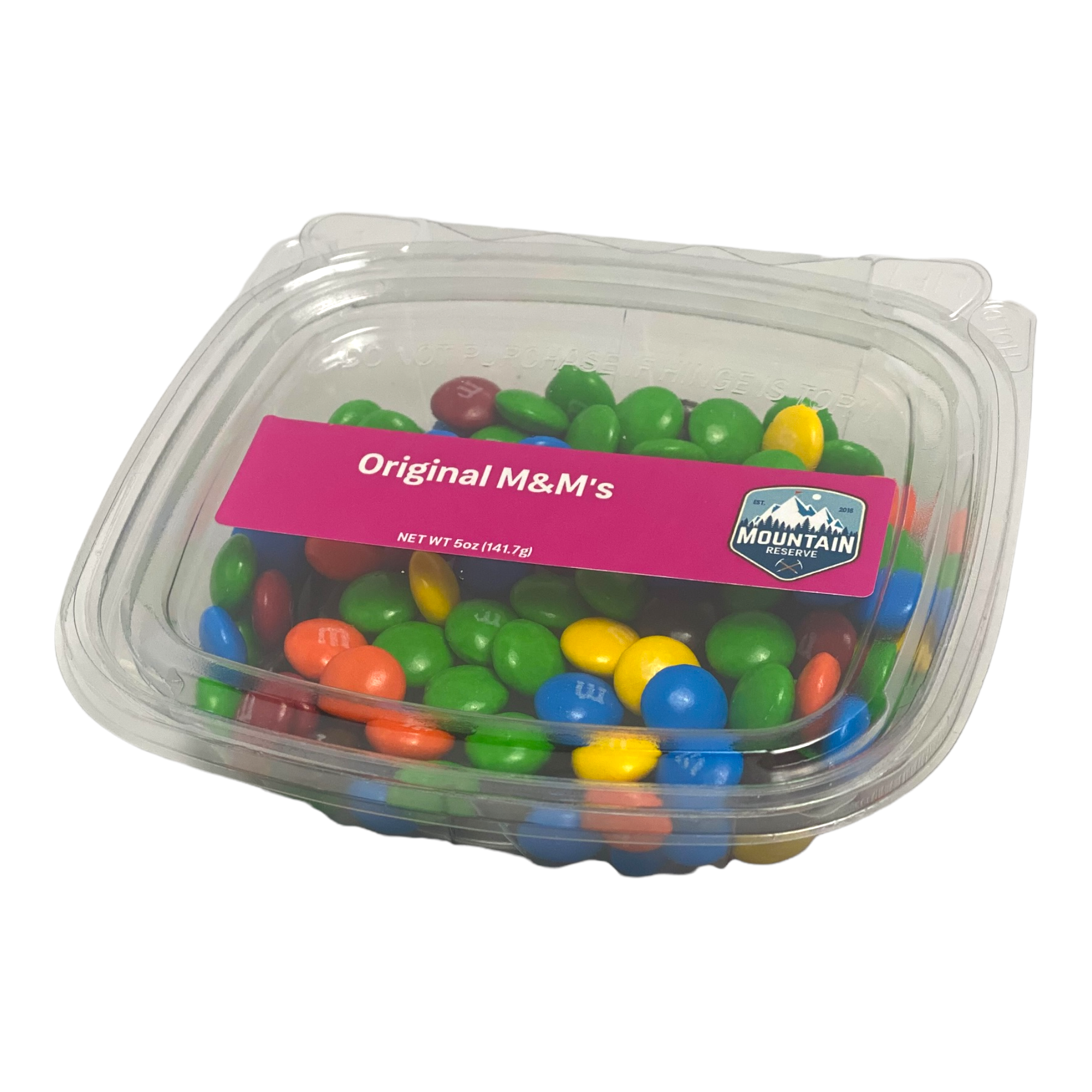 A 6oz package of Original M&Ms featuring colorful candy-coated chocolate pieces.