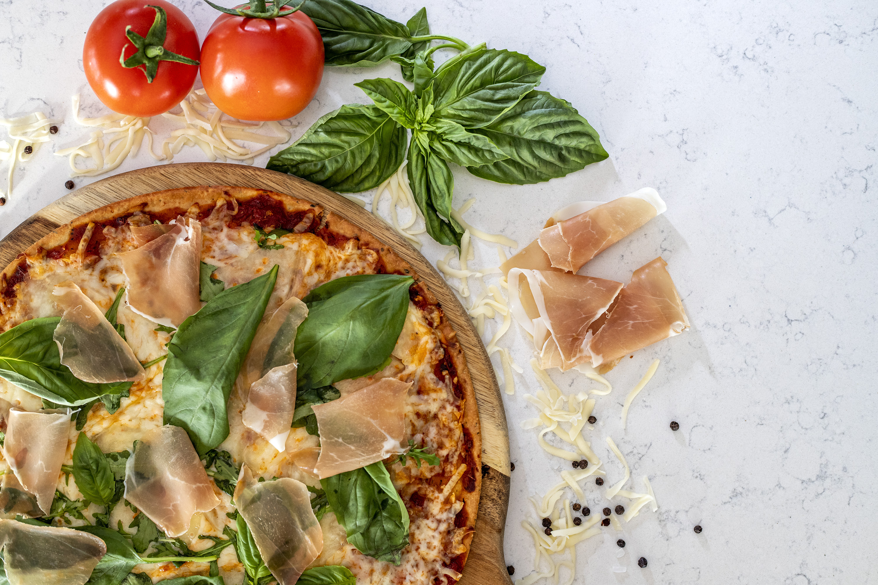 Premium Keto Pizza Crust made from all-natural ingredients, gluten-free and keto-friendly, available in 9" and 12" sizes.