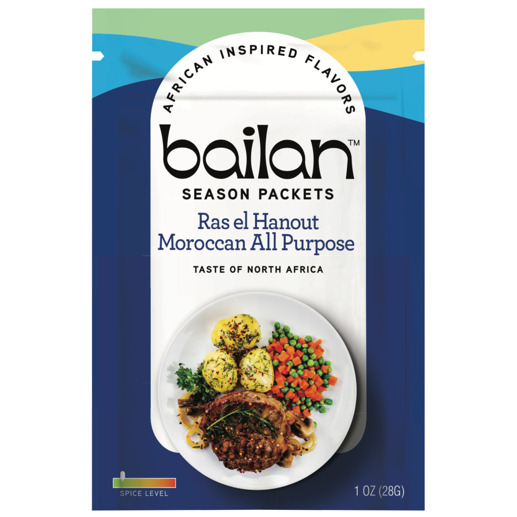 A vibrant display of Ras el Hanout spice blend in a small bowl, showcasing its rich colors and textures, perfect for enhancing various dishes.