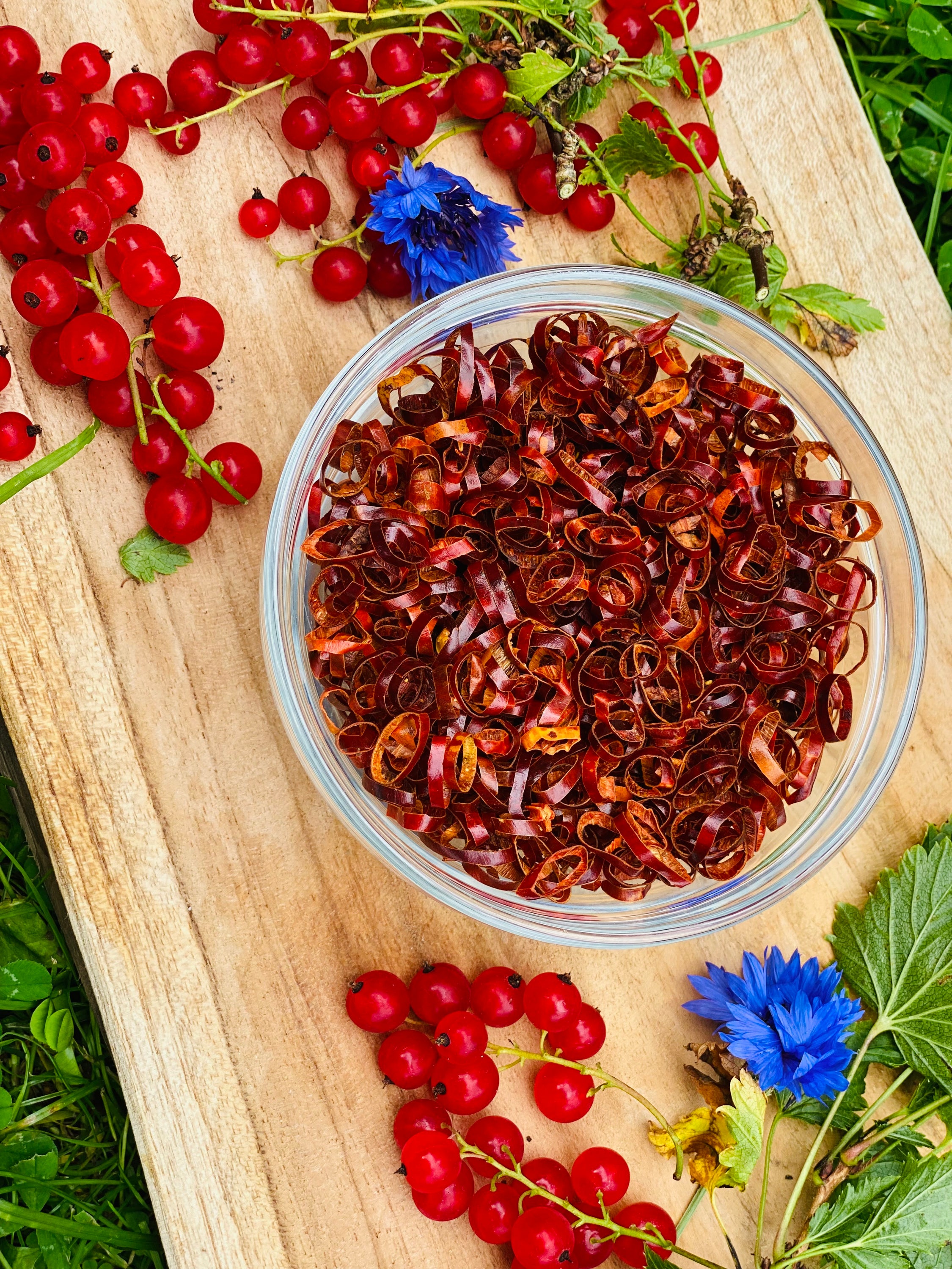 A jar of Red Chili Rings showcasing vibrant red dried chili pepper circles, perfect for cooking and garnishing.