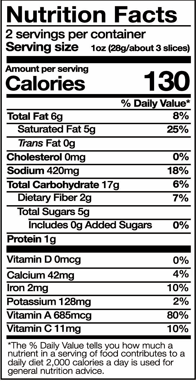 A pack of Sea Salt sweetpotato slices featuring freeze-dried organic sweetpotato seasoned with sea salt and coconut oil.