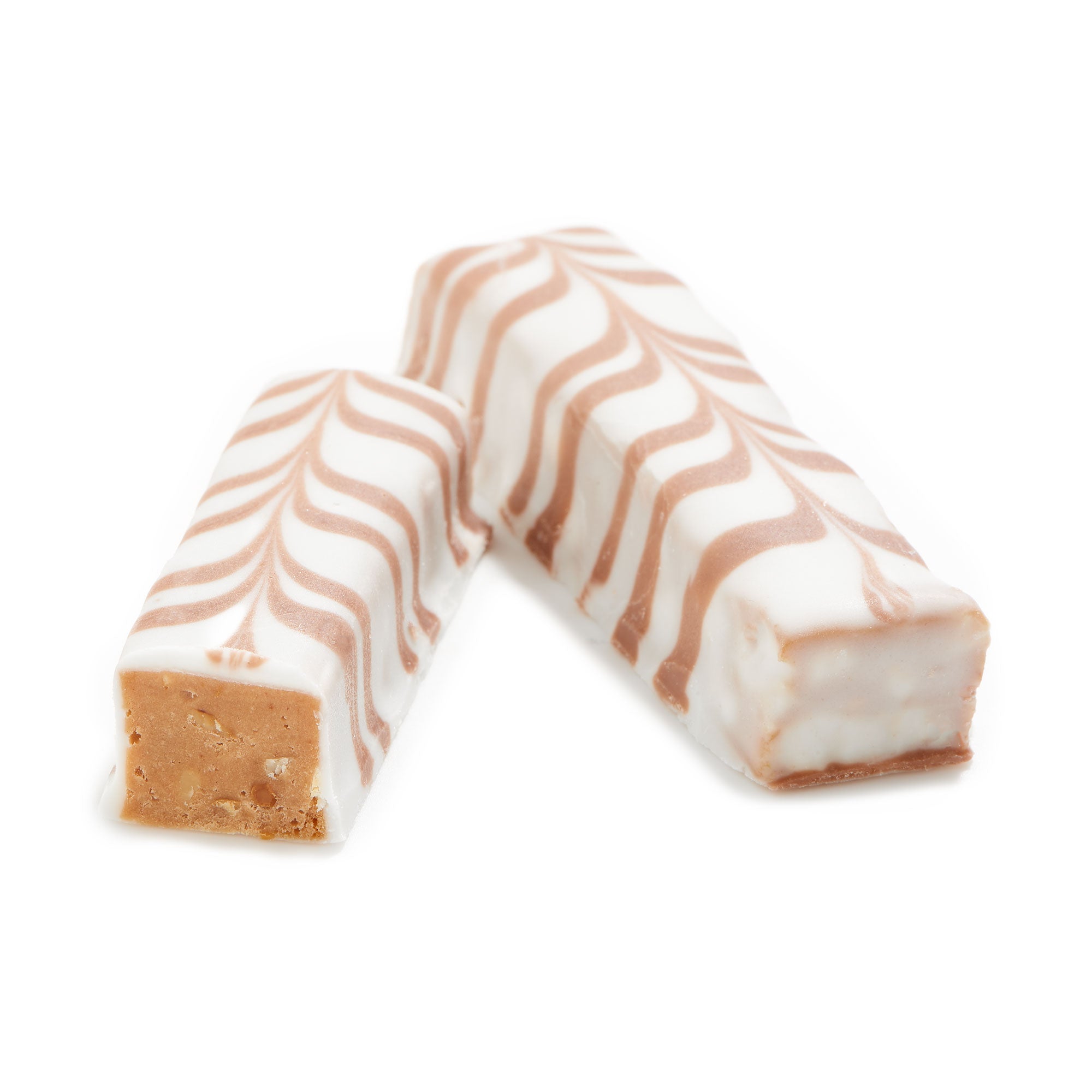 Two Tone Roll White, a 1-pound dessert with a unique two-tone design, perfect for sharing and snacking.