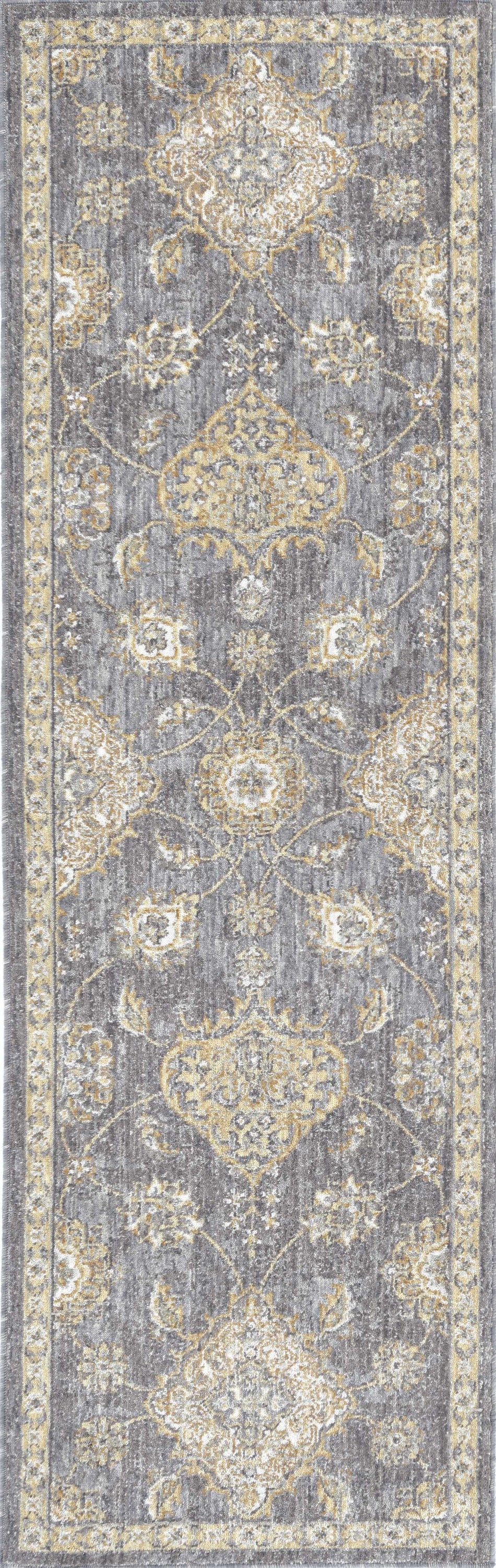 108 x 108 sage green wool rug with traditional vintage design, perfect for living rooms.