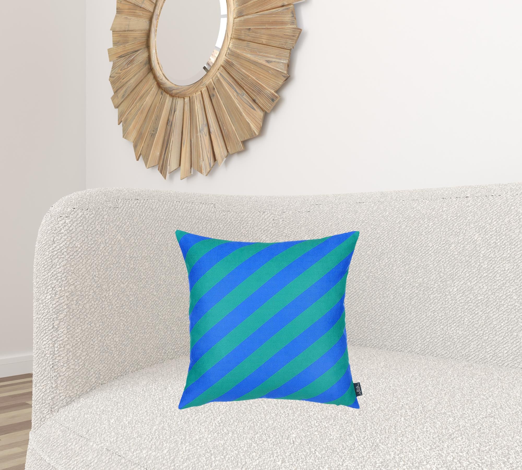 18x18 Memphis Square Printed Decorative Throw Pillow Cover featuring vibrant patterns and luxurious brushed fabric.