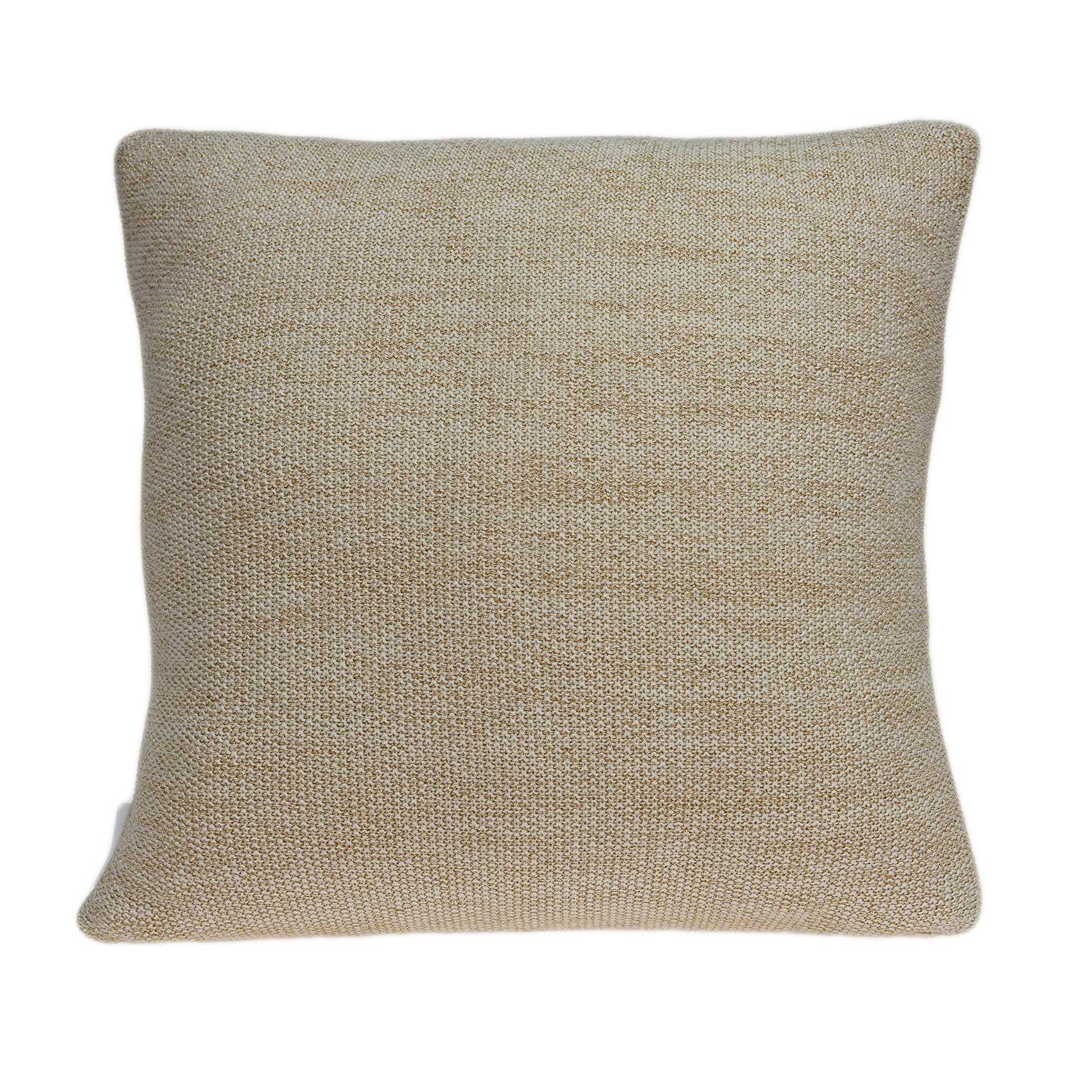 A stunning tan accent pillow measuring 20x7x20 inches, made from 100% cotton, showcasing a soft and elegant design.