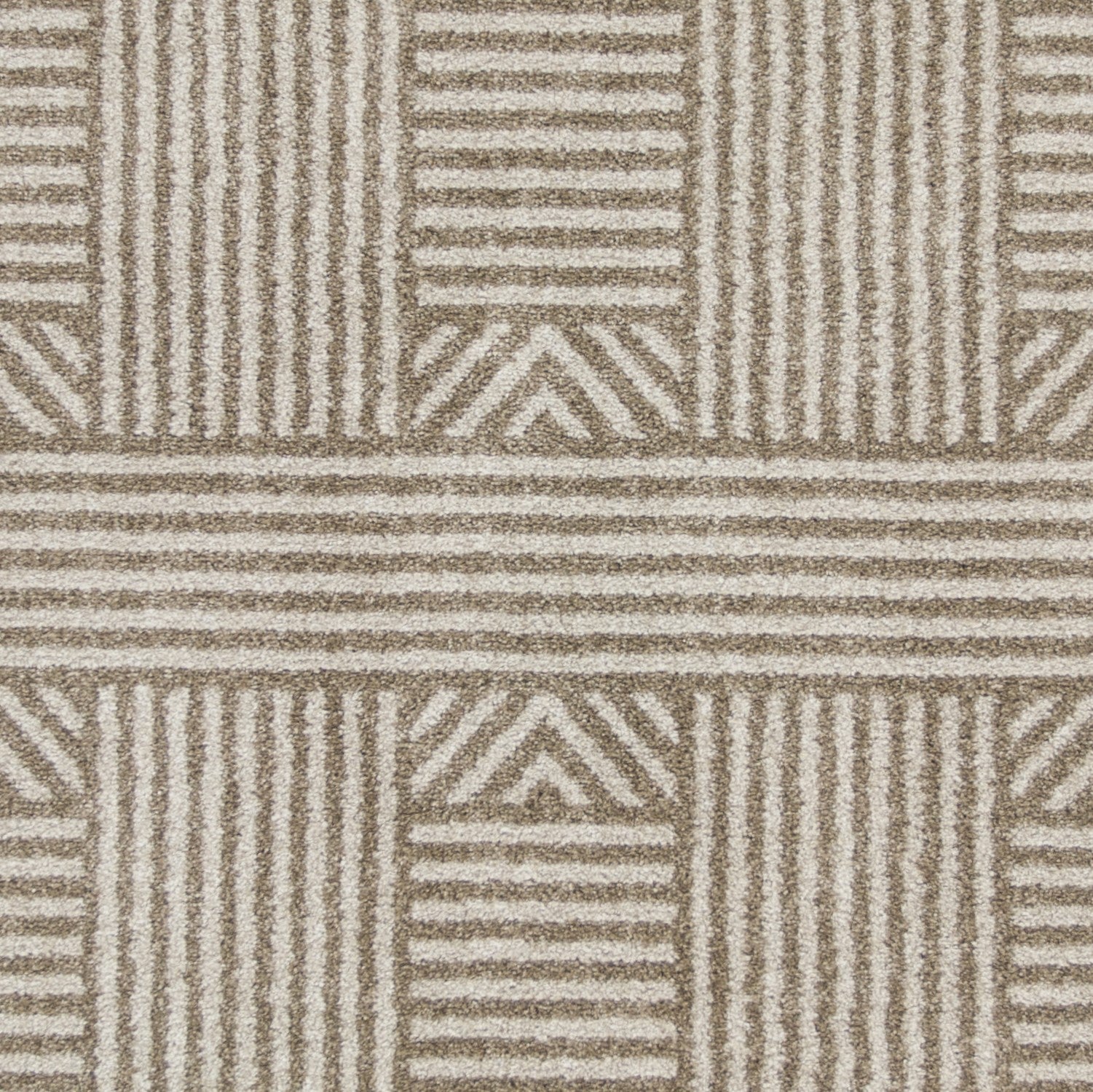 Beige UV treated polypropylene area rug measuring 3x5 inches, featuring elegant patterns and a soft texture, perfect for modern home decor.