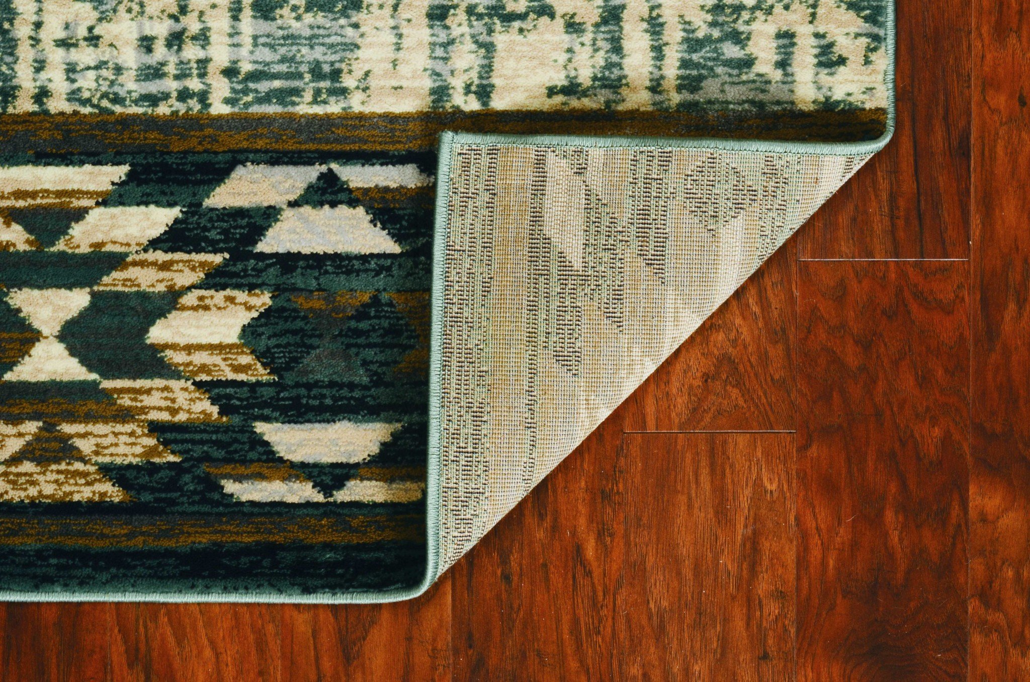 Slate Blue Winter Pine Trees Area Rug featuring a lodge-inspired design with pine trees, perfect for indoor decor.