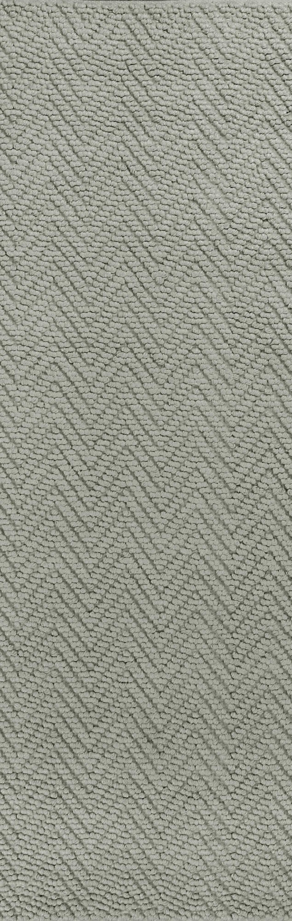 8x11 inches Grey Heather Hand Woven Herringbone Jute Indoor Area Rug showcasing a stylish herringbone pattern in natural jute fibers.