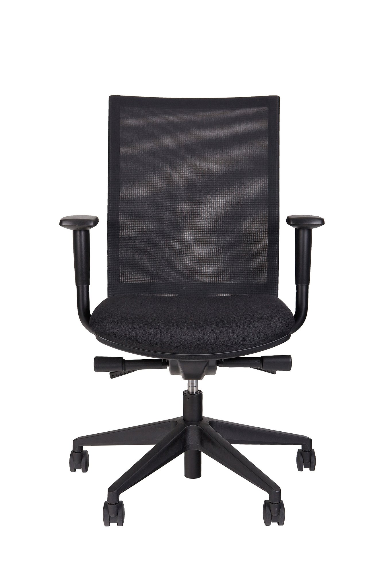 Ergonomic Office Chair 550 Mesh featuring a breathable mesh backrest and adjustable armrests, designed for comfort and support.