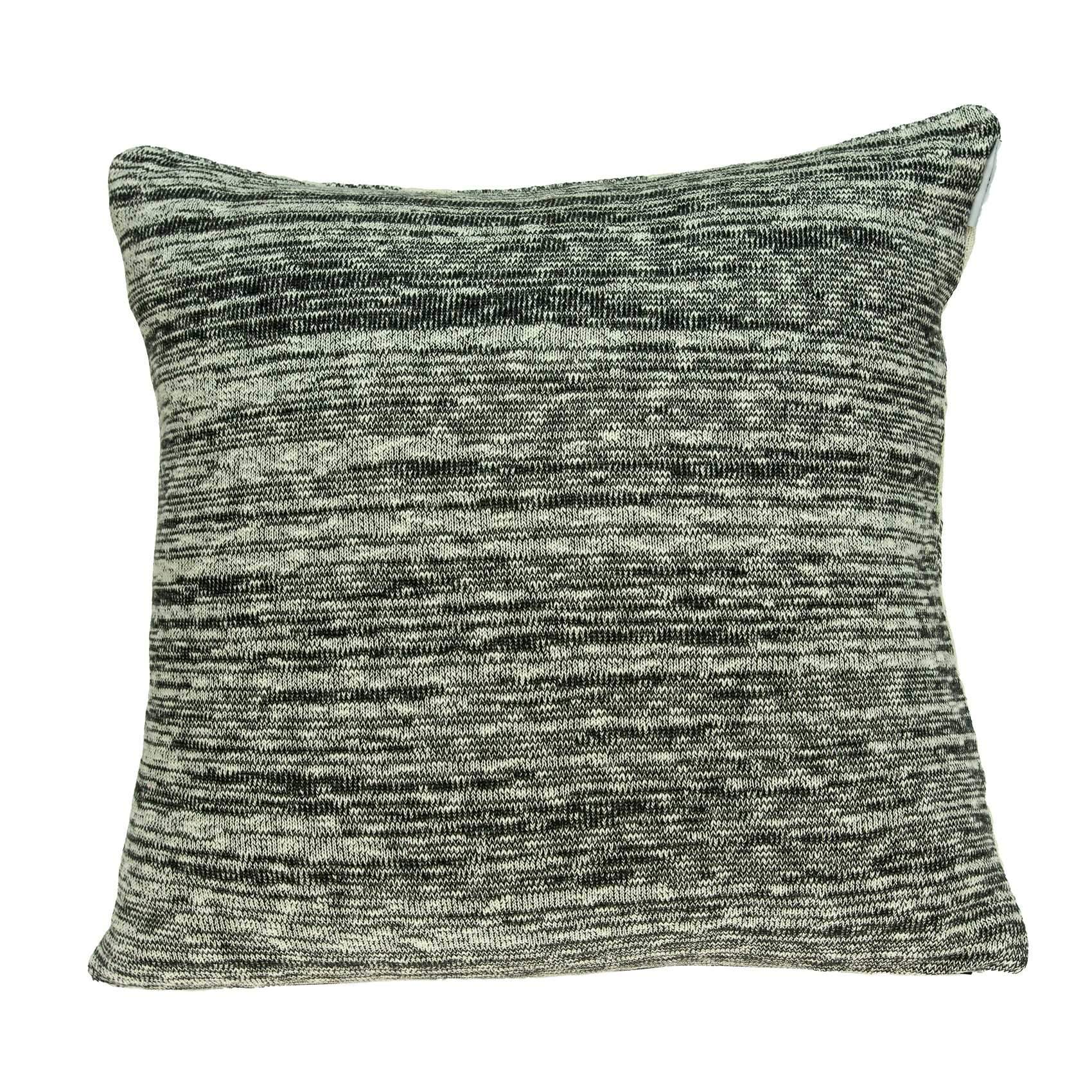 Southwest Reversible Cotton Pillow Cover in tan finish, showcasing intricate design and soft texture.