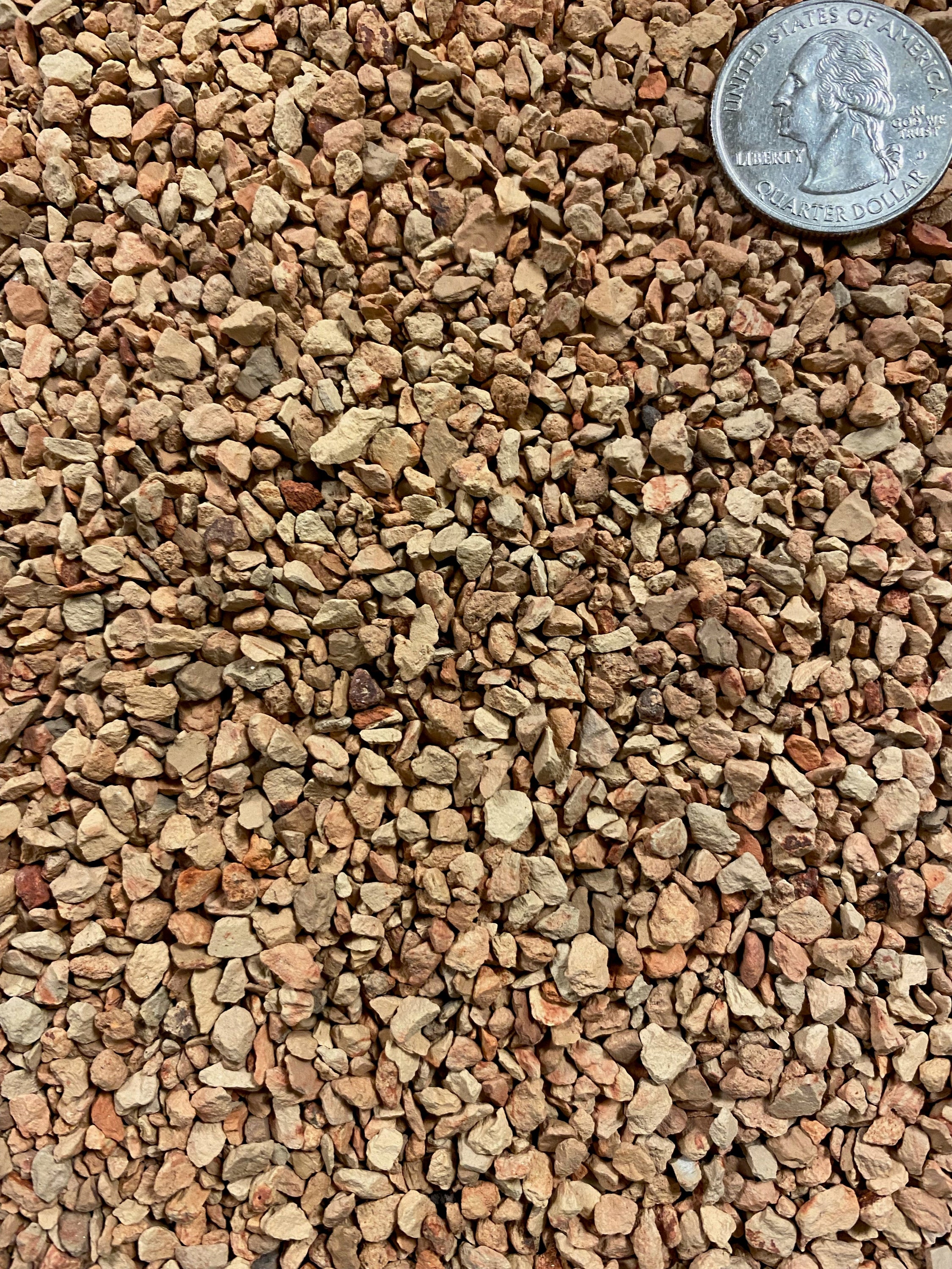 A bag of Calcined Clay soil amendment, showcasing its fine texture and high porosity, ideal for indoor plants.