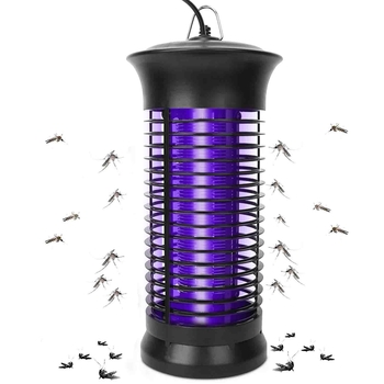 Electric Bug Zapper Mosquito Killer with UV light and high voltage grid, designed for effective insect elimination.