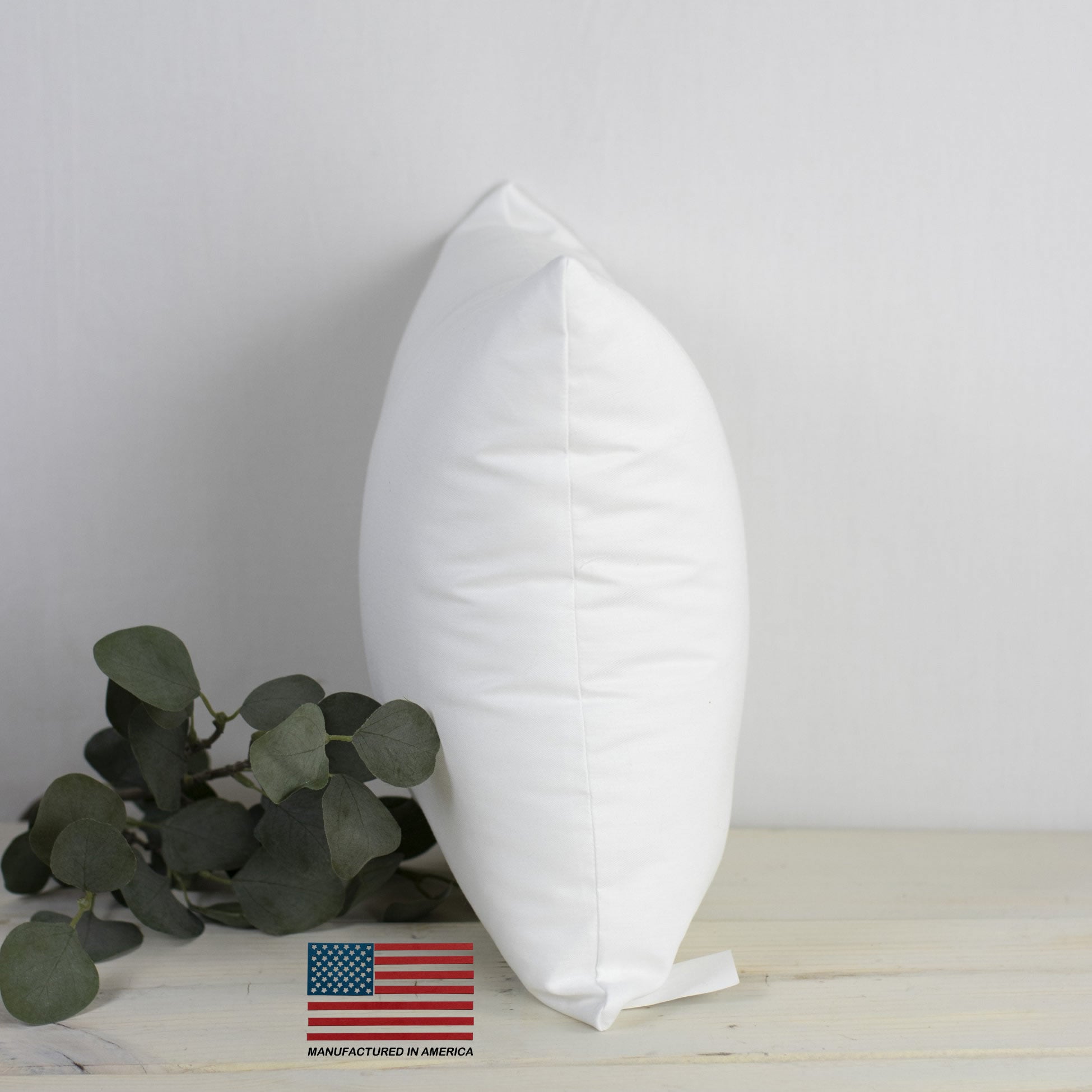 16x16 hypoallergenic polyester pillow insert with a soft cotton blend cover, ideal for indoor and outdoor use.