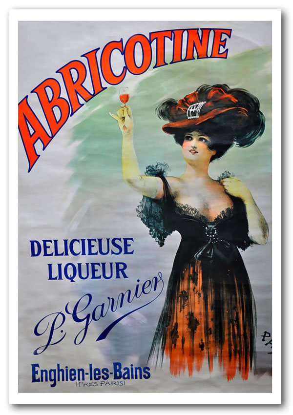 Abricotine poster printed on high-quality canvas, showcasing vibrant colors and intricate details, ready for display or framing.