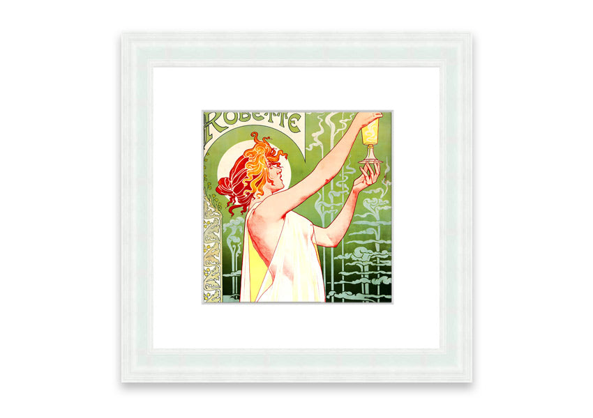 Absinthea Cornwall framed print showcasing vibrant landscape art, available in various frame colors.