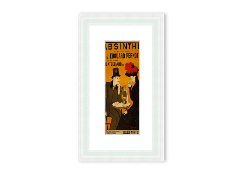 Absintheb Cornwall framed print showcasing vibrant colors and intricate details, available in various frame colors.