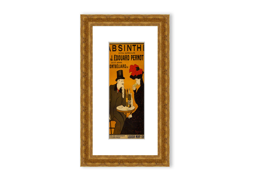 Absintheb Cornwall framed print showcasing vibrant colors and intricate details, available in various frame colors.