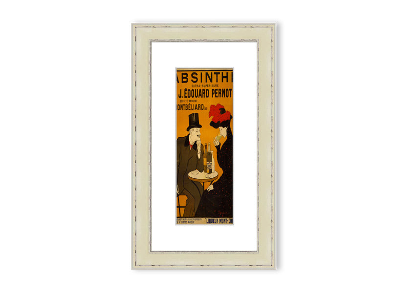 Absintheb Cornwall framed print showcasing vibrant colors and intricate details, available in various frame colors.