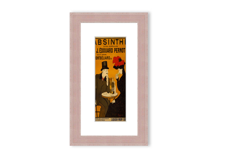 Absintheb Cornwall framed print showcasing vibrant colors and intricate details, available in various frame colors.