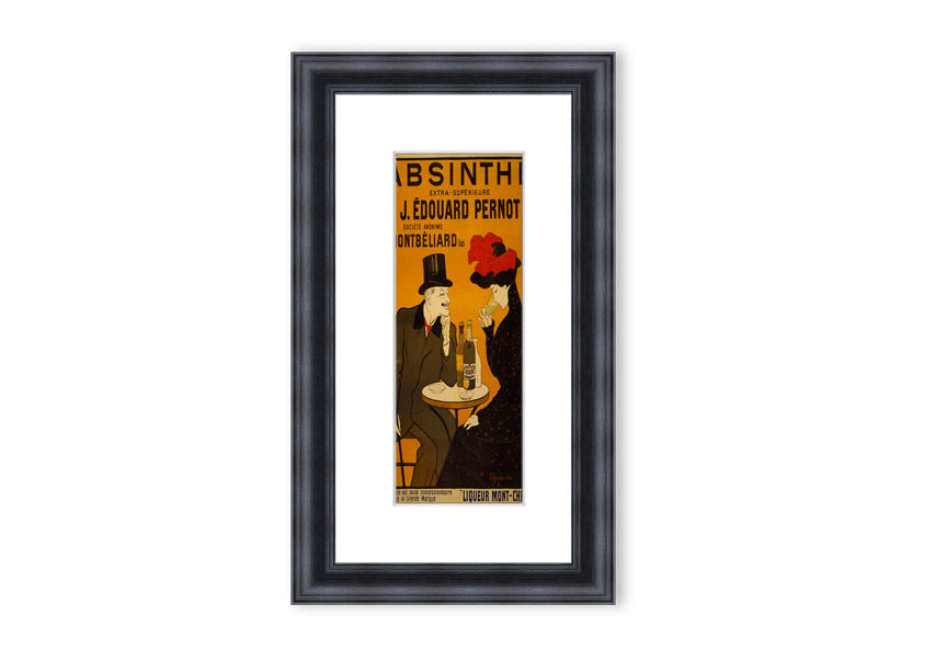 Absintheb Cornwall framed print showcasing vibrant colors and intricate details, available in various frame colors.