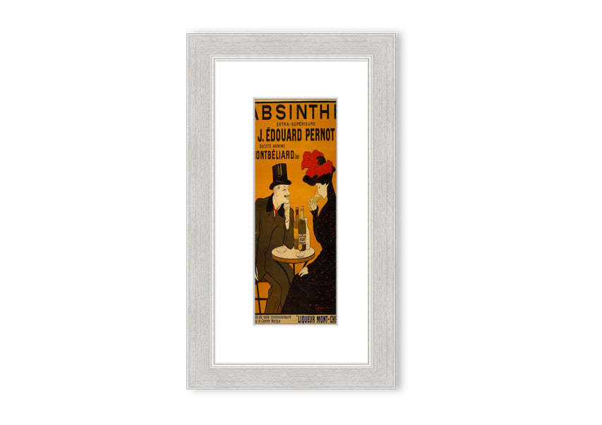 Absintheb Cornwall framed print showcasing vibrant colors and intricate details, available in various frame colors.