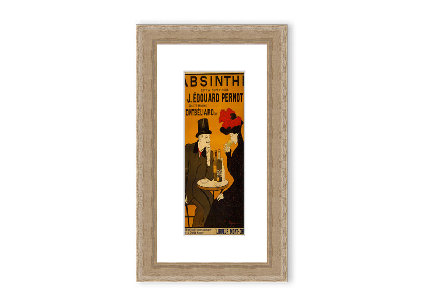 Absintheb Cornwall framed print showcasing vibrant colors and intricate details, available in various frame colors.