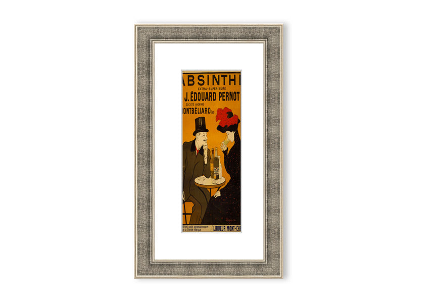 Absintheb Cornwall framed print showcasing vibrant colors and intricate details, available in various frame colors.