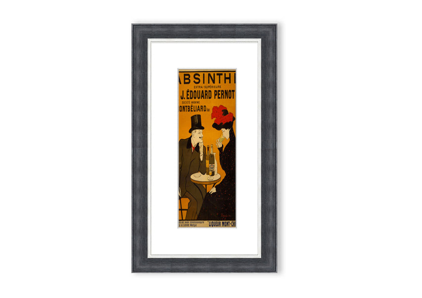 Absintheb Cornwall framed print showcasing vibrant colors and intricate details, available in various frame colors.