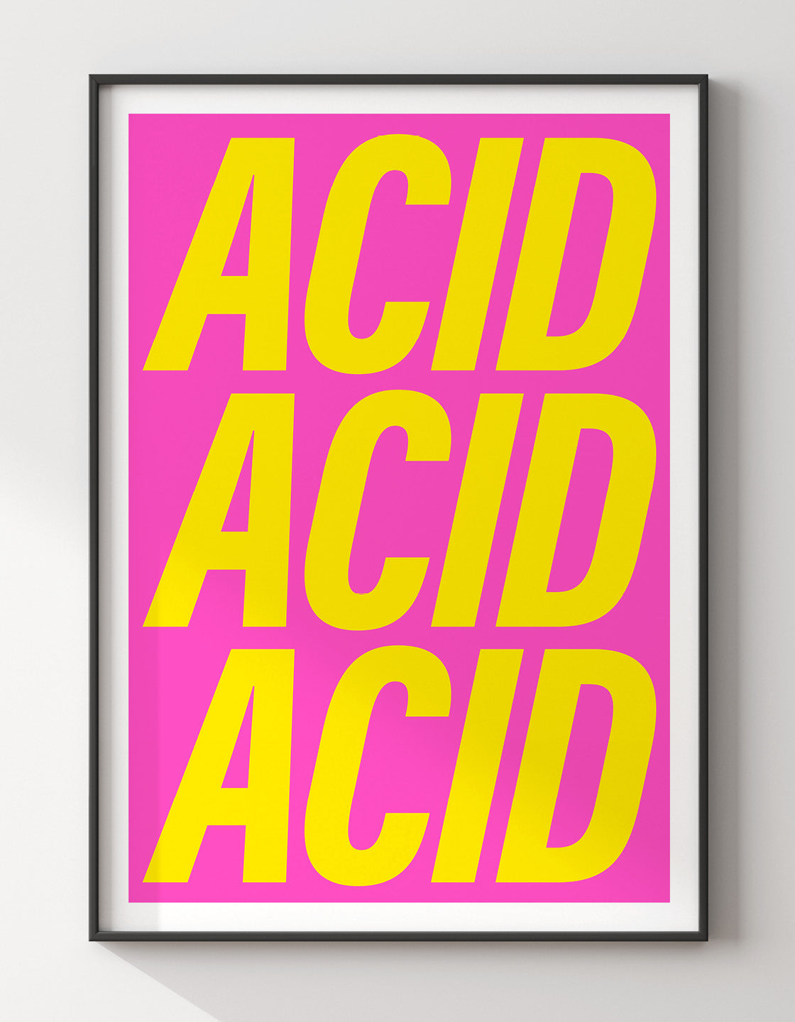 A vibrant bottle of Acid Acid Acid showcasing its unique flavor, designed for fans of A.