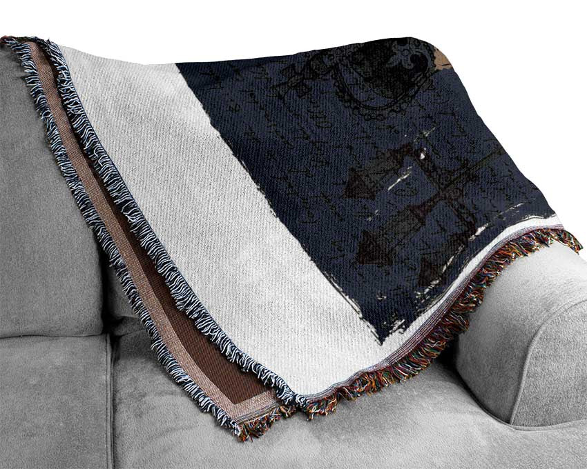 Luxurious Add London To Your throw blanket made from 100% cotton with a thermal weave, perfect for enhancing home decor.