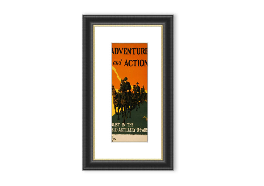 A beautifully framed print of Cornwall showcasing adventure and action, available in various frame colors.