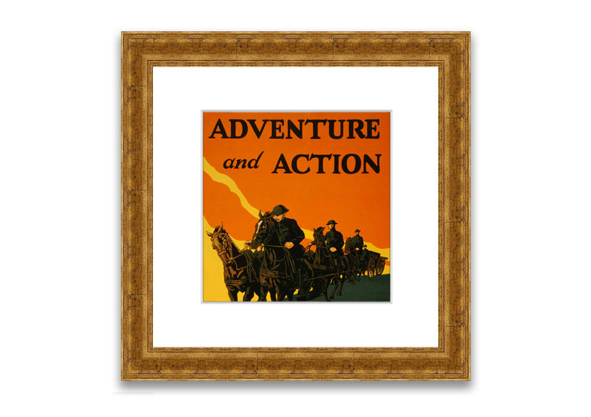 A beautifully framed print of Cornwall showcasing adventure and action, available in various frame colors.