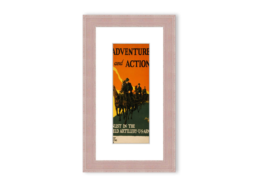 A beautifully framed print of Cornwall showcasing adventure and action, available in various frame colors.