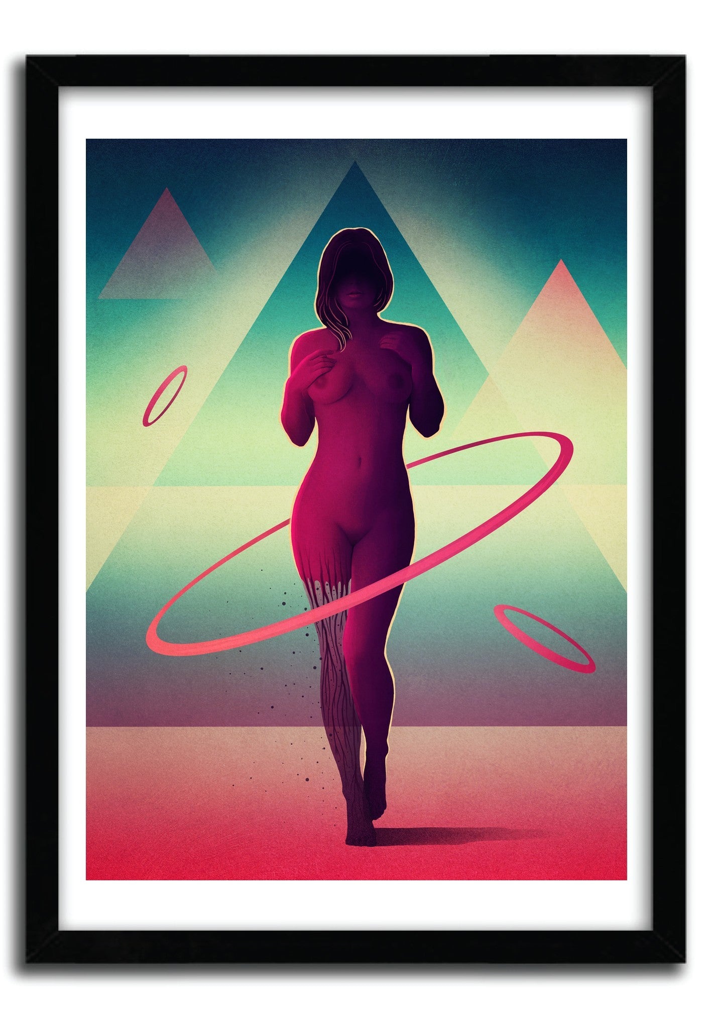 Affiche ATOMOS by VICTORSBEARD, a limited edition art print on fine art paper, showcasing vibrant colors and intricate details.